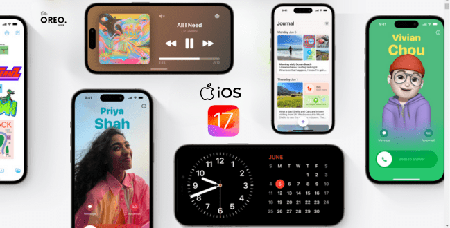 Apple iOS17 latest WWDC 2023 release