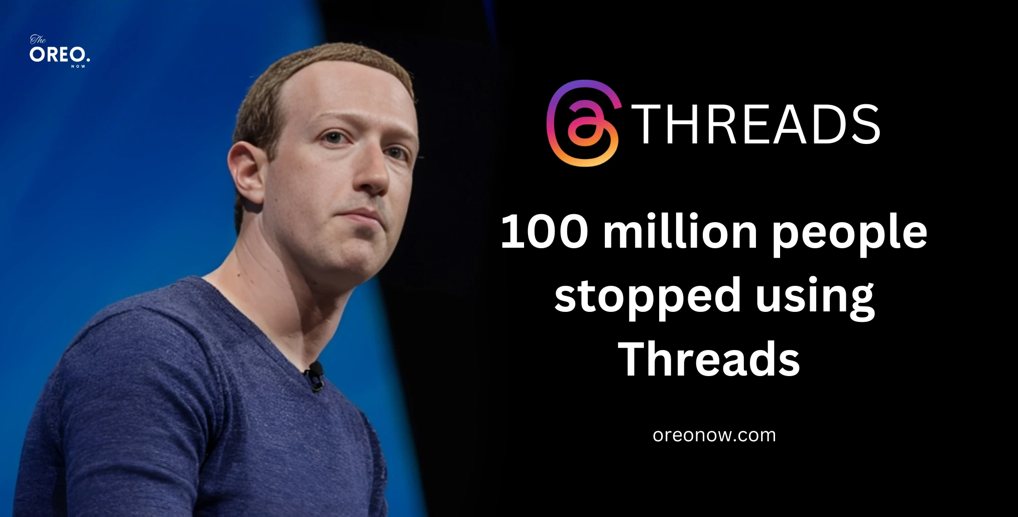 100 million people stopped using Threads