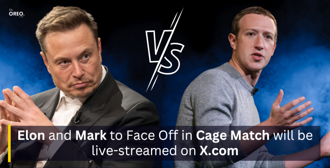 Elon Musk and Mark Zuckerberg to Face Off in Cage Match will be live-streamed on X.com