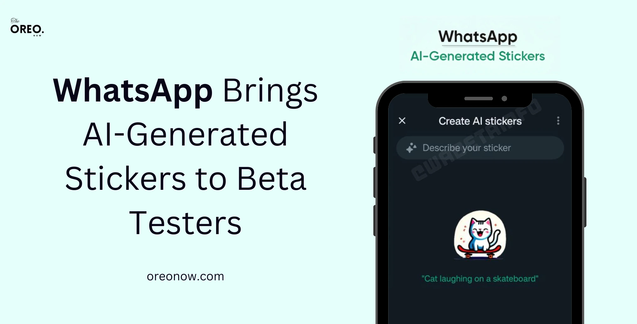 WhatsApp Brings AI-Generated Stickers