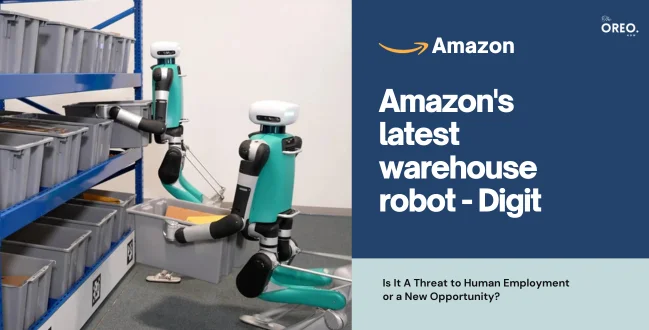 Amazon's latest warehouse robot - Digit