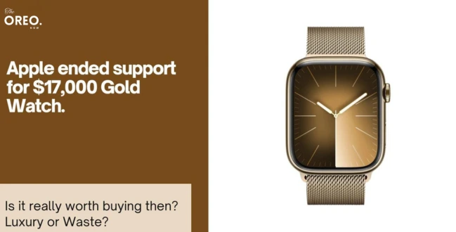 Apple Gold Watch