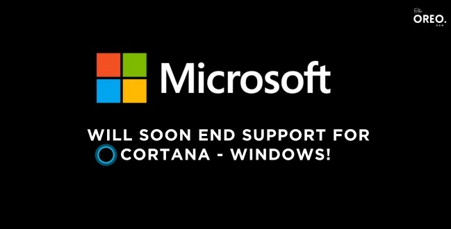 Microsoft will soon end support for Cortana - Windows