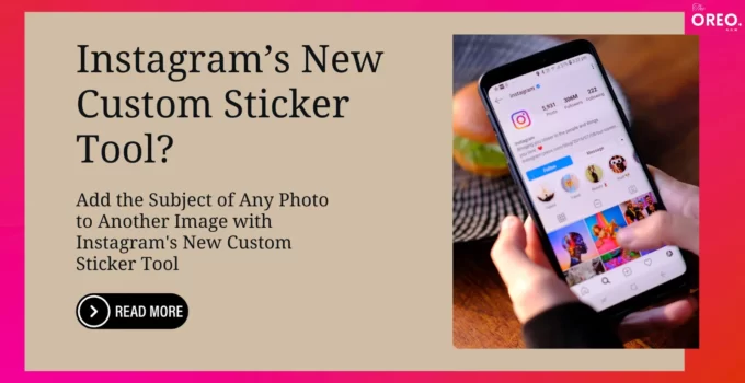 Instagram custom sticker tool