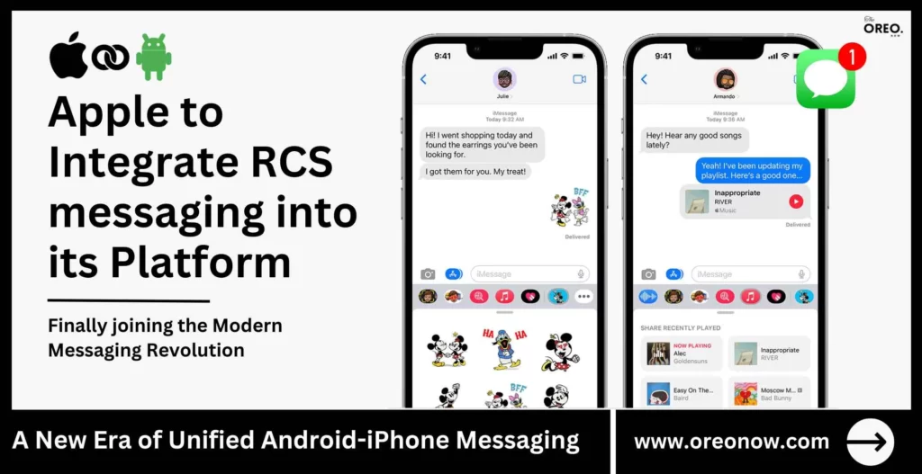 Apple Adopting RCS Messaging