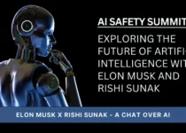 Elon must and Rishi Sunak at AI safety summit