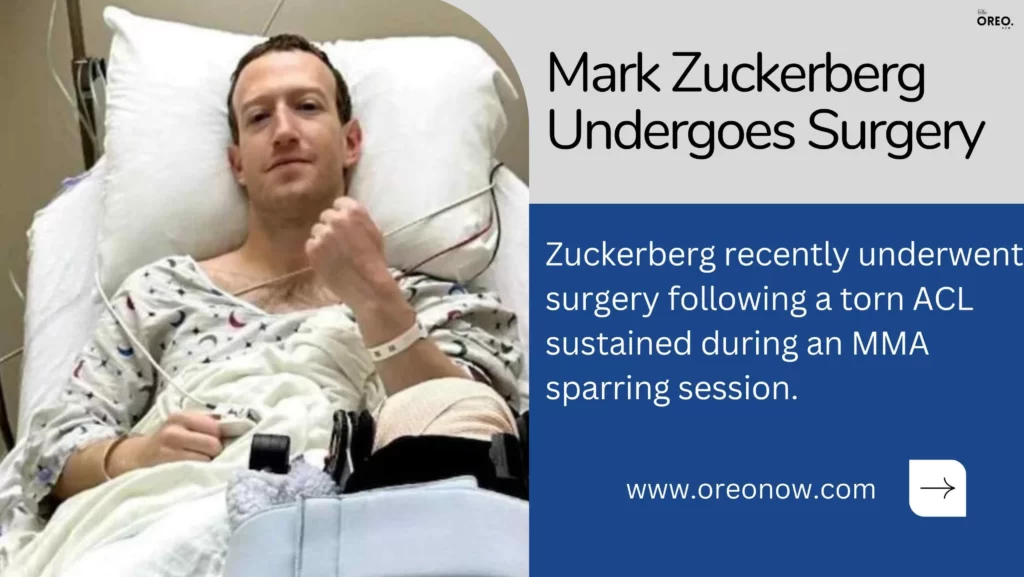 Zuckerberg's ACL Tear