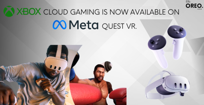 Xbox Cloud gaming now available on meta quest VR