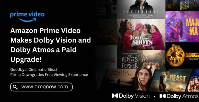 Dolby Vision and Dolby Atmos