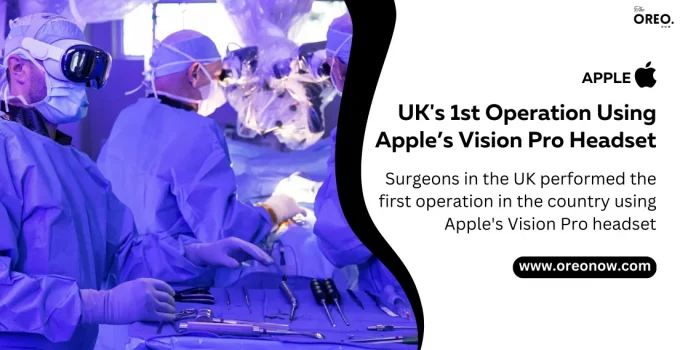 operation using Apple Vision Pro