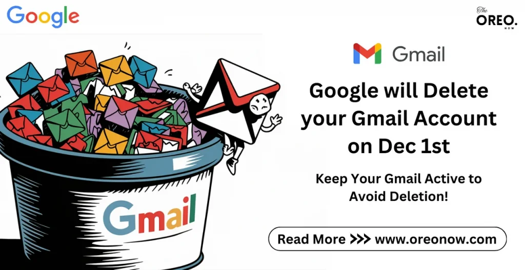 Google will Delete your Gmail Account