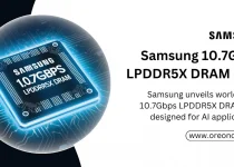 10.7Gbps LPDDR5X DRAM Chip